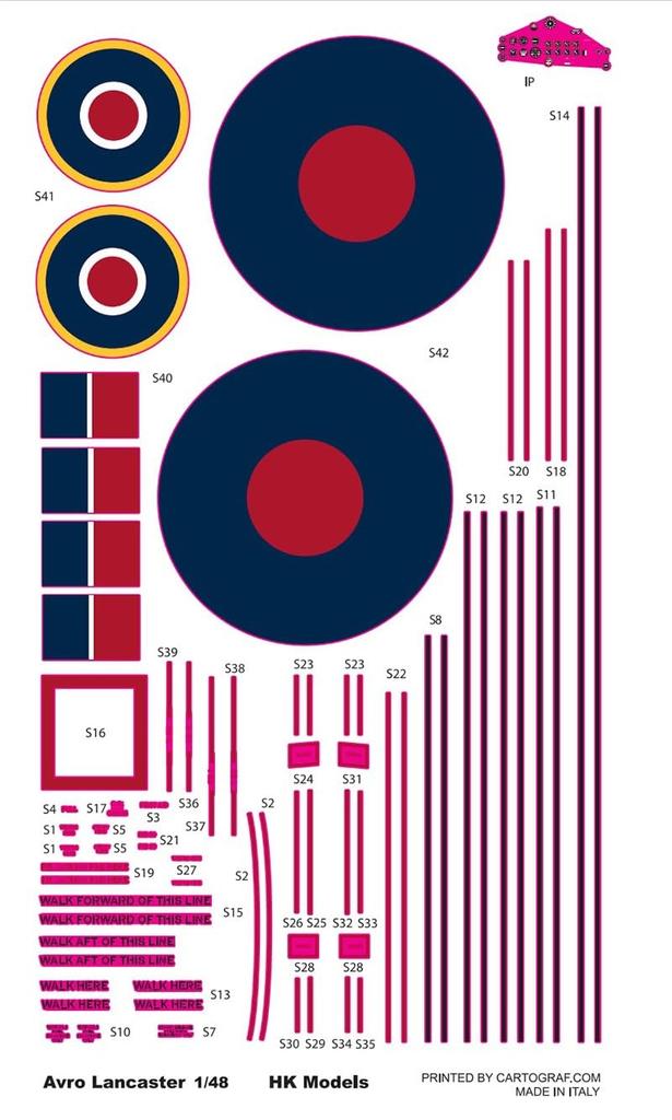 HK Models 1/48 Avro Lancaster B Mk.III Dambuster Plastic Model 01F006