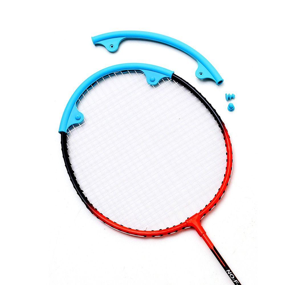2 bucăți de protecție pentru cap rachetă de badminton cu absorbție a șocurilor, mâneci multicolore pentru prevenirea zgârieturilor