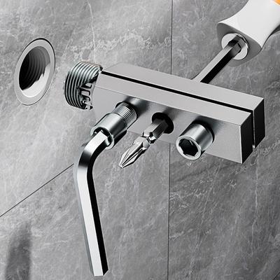 1 Sets Broken Wire Extractor Threading Tools Broken Pipe Screw Remover Water-tap Angle Valve Repair Disassembly Bathroom Tool