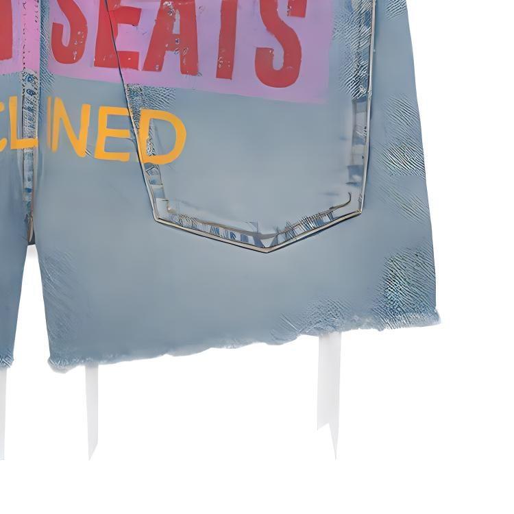 Gucci Denim Shorts Women's Light Blue 677260-XDBUV-4452