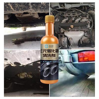 Catalyst Converter Cleaner Kit Auto Parts Engine Boost Up Cleaner 120ml Emissions Test Catalytic Converter System Cleaner Rapid