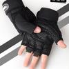 Breathable Half-Finger Weightlifting Gloves with Wrist Support for Men & Women - Non-Slip Fitness Pull-up Gear