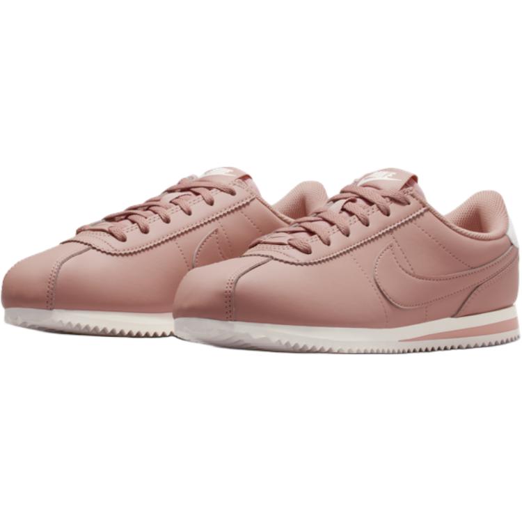 New Nike Cortez Abrasion Resistant Low Top Kids' Running Shoes Pink Teenagers IH7653-600