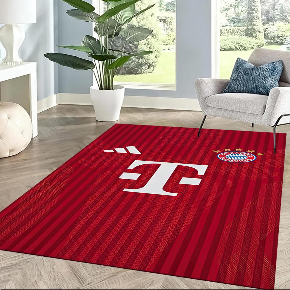 Fc Bayern München Square Rugs Are a Great Choice for Living Rooms, Bedrooms, Home Décor, and As Gifts.