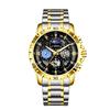 Men'S Star Quartz Watch Fashion Business Watch Waterproof Small Three-Pin Watch Men'S
