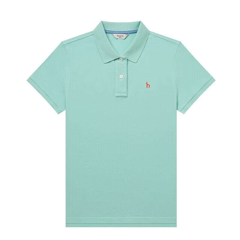 HAZZYS Women's Summer Solid Casual Polo Shirt