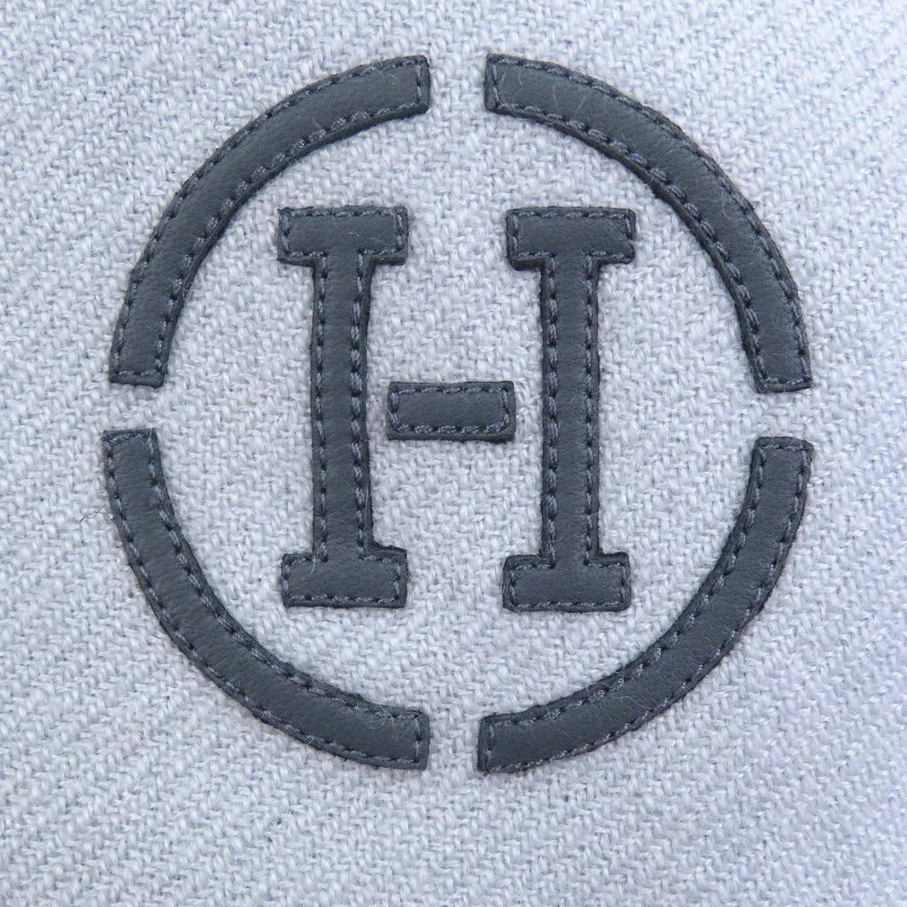 Excellent HERMES Scarf Ikat 4H H logo patch Gracie cashmere mens H394832T Used