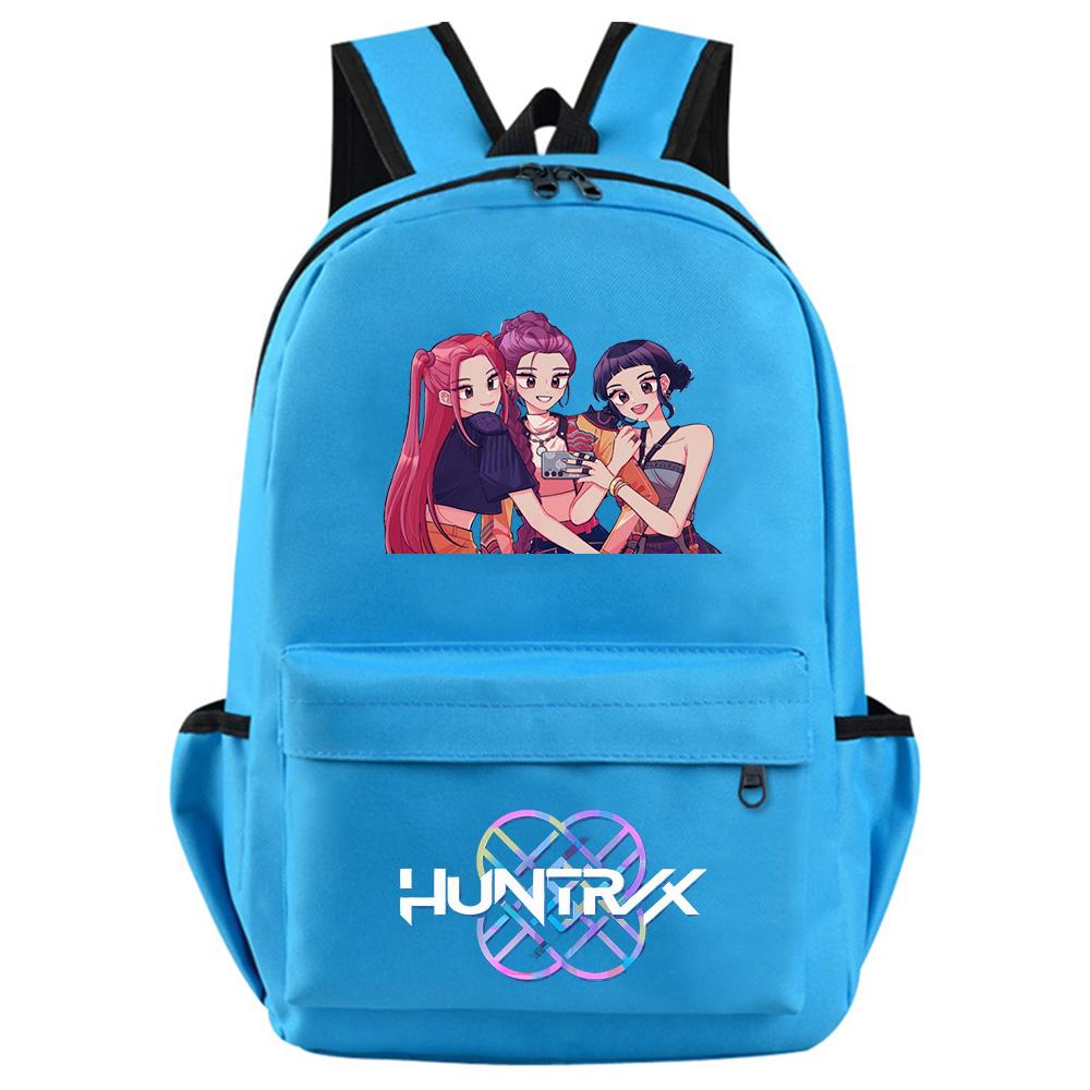 Anime Kreslený K-Pop Lovci Démonů Potisk Batoh pro Teenagera Studenta Dívku Chlapce Školní Taška Velkokapacitní Voděodolná Cestovní Taška Dětský Dárek