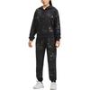 Under Armour Journey Washed Geprägter Hoodie Pullover Damen Tops Schwarz 1376915-001