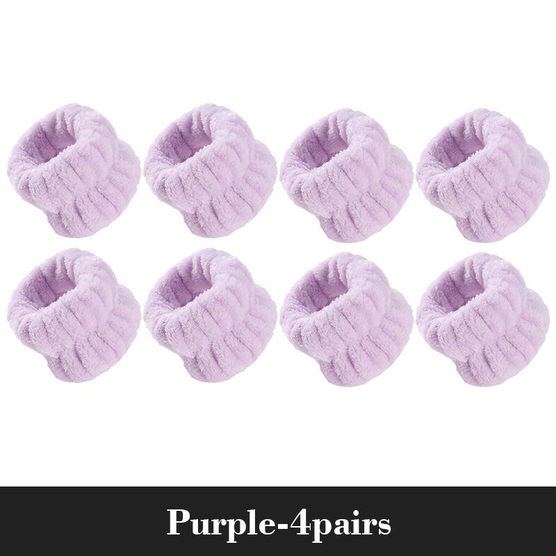 Wrist Washing Belt Soft Microfiber Towel Wristbands For Washing Face Water Absorption Prevent Wetness Wrist Washband