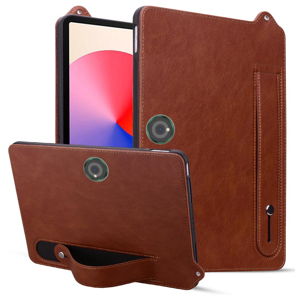 For OnePlus Pad/Oppo Pad 2 Tablet Case Hand Strap Kickstand Leather Cover