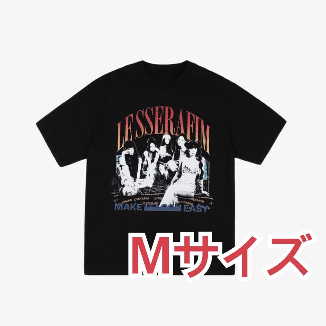 

[USED] LESSERAFIM Lucera T-shirt face photo