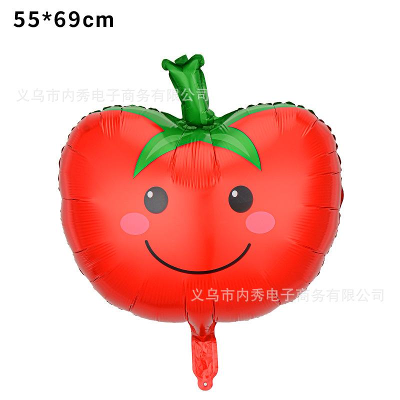 Bbq Pig Balloon Summer Outdoor Bbq Party Balloon Beer Vegetable Theme Aluminum Film Balloon Set Sauce Bottle