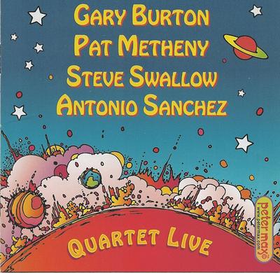 CD GARY BURTON, PAT METHENY - Quartet Live UCCO1075 CONCORD JAZZ 2009 Japan ObiJazz Used