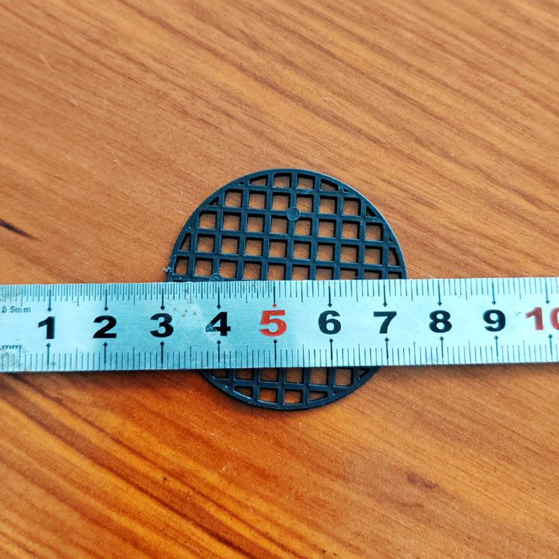 10Pcs Flowerpot Bottom Hole Ventilation and Drainage Pad Plastic Mesh Pad for Succulents To Prevent Soil Leakage and Pad the Bottom