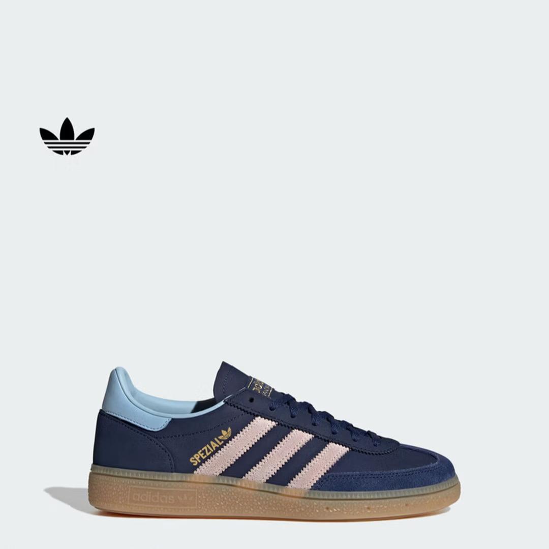 

Adidas T Head Shoes HANDBALL SPEZIAL Classic Board Shoes Training Shoes Adidas Clover JR0851 35.5 синий