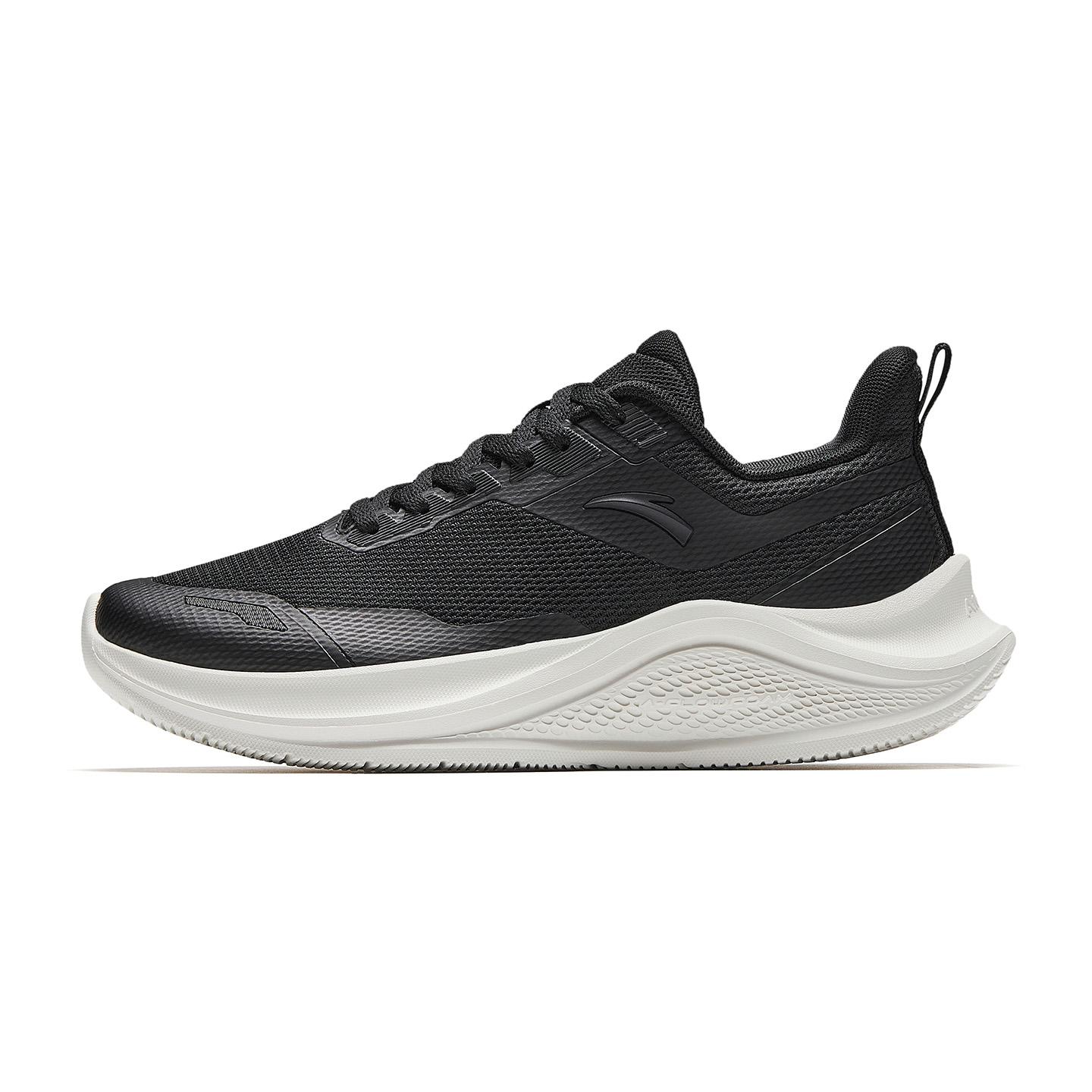 Anta Women Low Top Running Shoes Basic Black Ivory White 922535513-4 38.5
