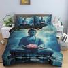 Buddha Print Bedding Set Meditation Duvet Covers With Pillow Cover Case Home Decor Bed Clothes Single Queen King Size Bedding