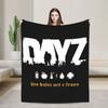 DayZ One Bullet and a Dream Blanket Shotting Game Wool Funny Breathable Throw Blanket for Home Textile Decor Couch