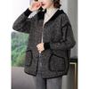 Coat Spring and Autumn Casual Loose Large Top Spring Thin Hooded Jacket Cardigan