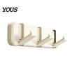 Space Saving Door Hooks Over The Hanger Hooks, Foldable No Drilling Adhesive Coat Rack, Wall Organizer, for Coats Bags Towels Scarves Keys
