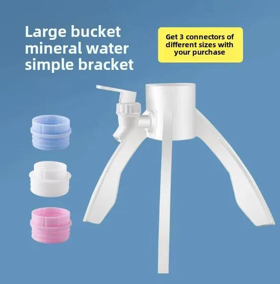 5L Water Bottle Holder Stand, Inverted Dispenser with Triangular Base for Home/Office, Space-Saving & Easy-Pour Design