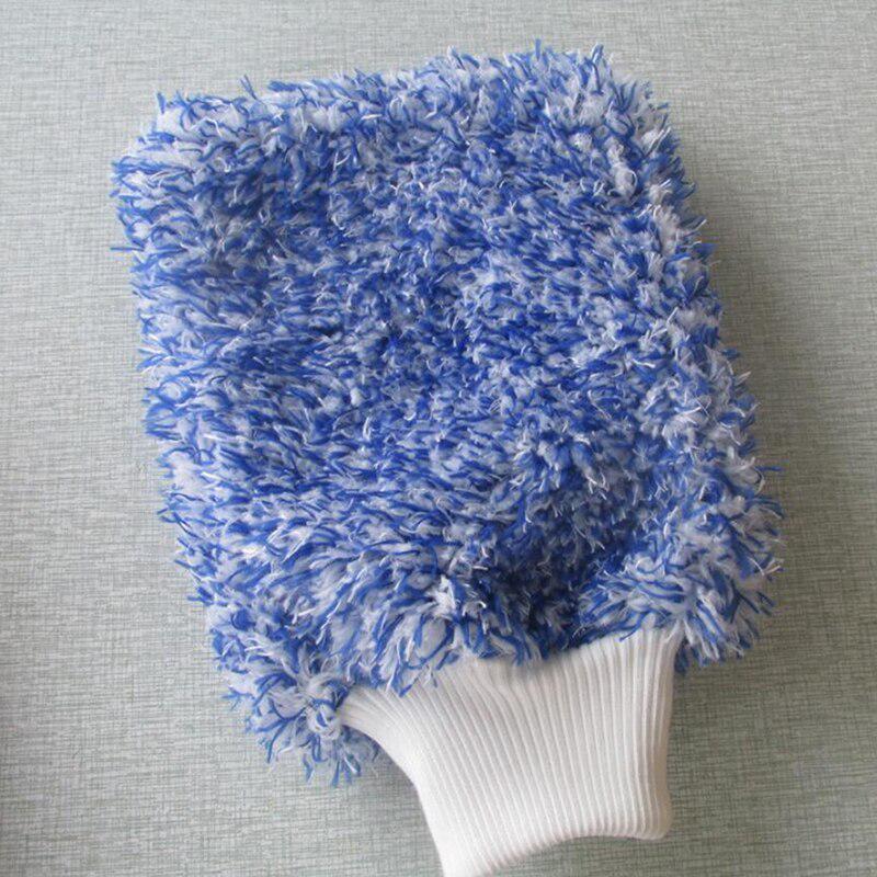Soft Glove High Density Car Cleaning Ultra Auto Detail Microfiber Madness Washing Mitt Cloth Towel
