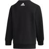 Adidas Sweatshirt Sports Lifestyle Series Comfortable Warm Crew Neck Kids tops Black DY9230