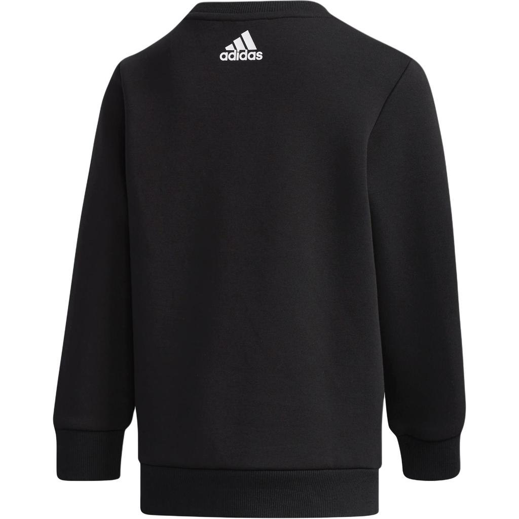 Adidas Sweatshirt Sports Lifestyle Series Comfortable Warm Crew Neck Kids tops Black DY9230