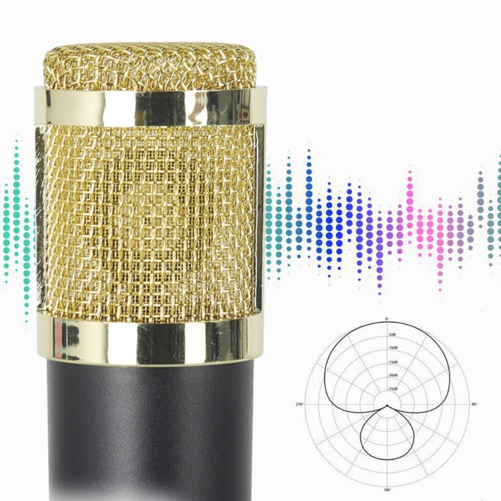 BM800 Condenser Microphone Kit Streaming Voice Changer Microphone  Streaming Audio Smartphone