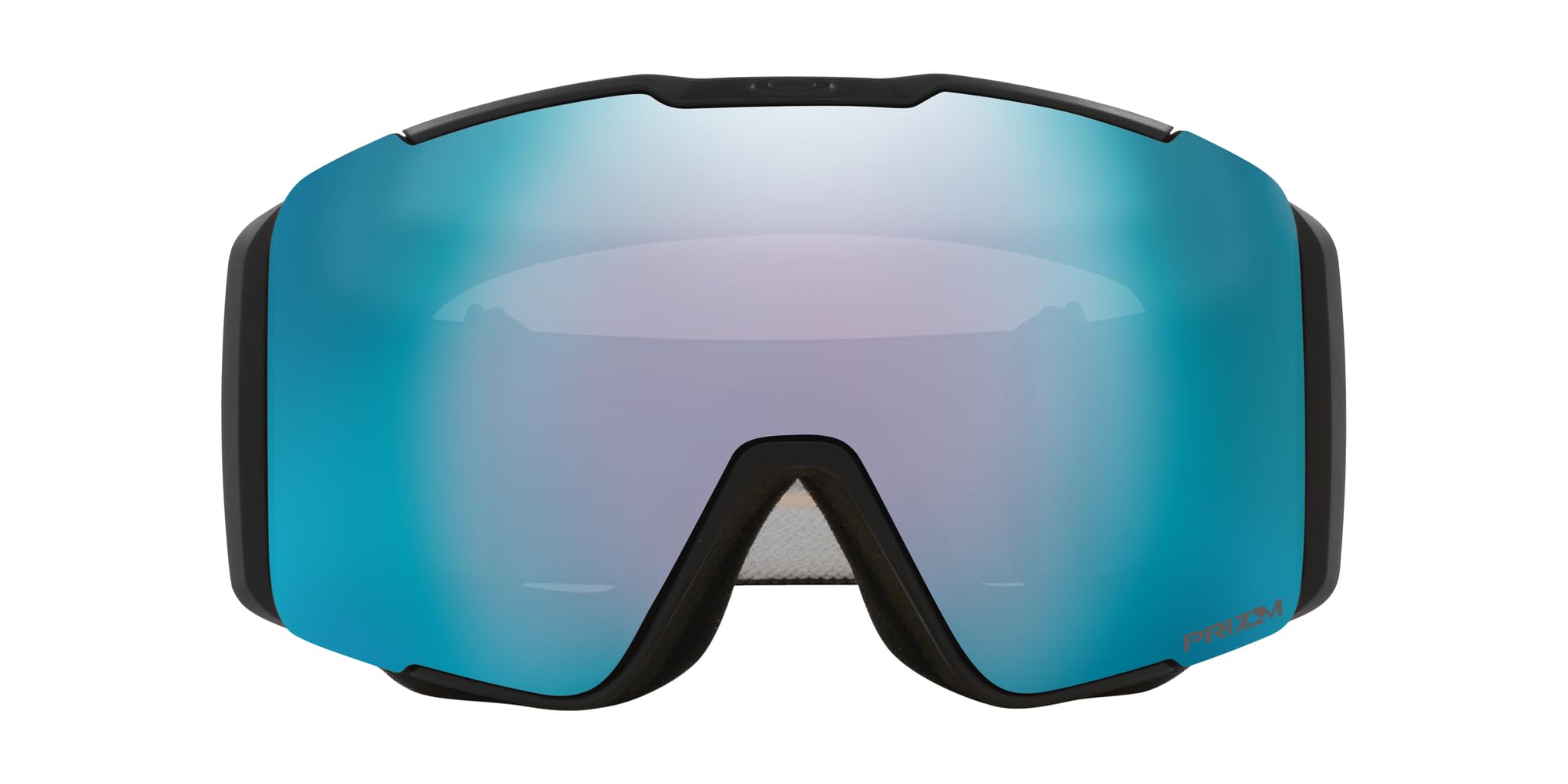 

Oakley LINE MINER PRO M ASIA Matte Black Prizm Sapphire Iridium Prizm Iced Iridium One Size Goggles, Frame, & Lens,