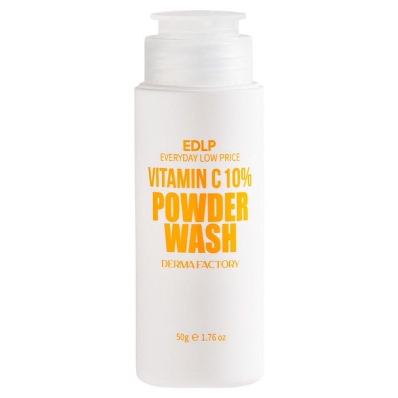 Derma Factory EDLP Vitamin C Enzyme Cleansing Powder Wash, 50g, 1 pcs