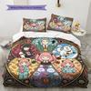 Anya Forger Pattern Bedding Quilt Set Quilt Cover Pillowcase Home Decoration Birthday Gift (1 * duvet cover + 2 * pillowcase, without core)