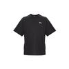 Y 3 T Shirts Men's Black Crew Neck Moderate Straight Fit FP8696