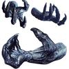 Witch's Demon Hand Wall Hanging Statues,Aesthetic Art Sculpture Halloween Decoration, Resin Retro Art Hanging Design Mounted Hang Decoration Creative