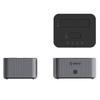 IT28E-C Docking Station with Clone Function for 2 M.2 NVMe 2.5'' / 3.5 HDD / 2.5'' SSD Drives - Gray