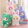 Children Rabbit Doll Comfort Pillow Bunny Plush Toy Girl Gift Decoration Home