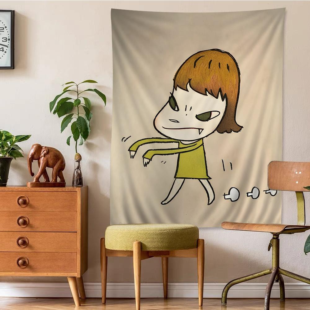 Yoshitomo Nara Dream Doll Anime Tapestry Art Science Fiction Room Home Decor Wall Art Decor