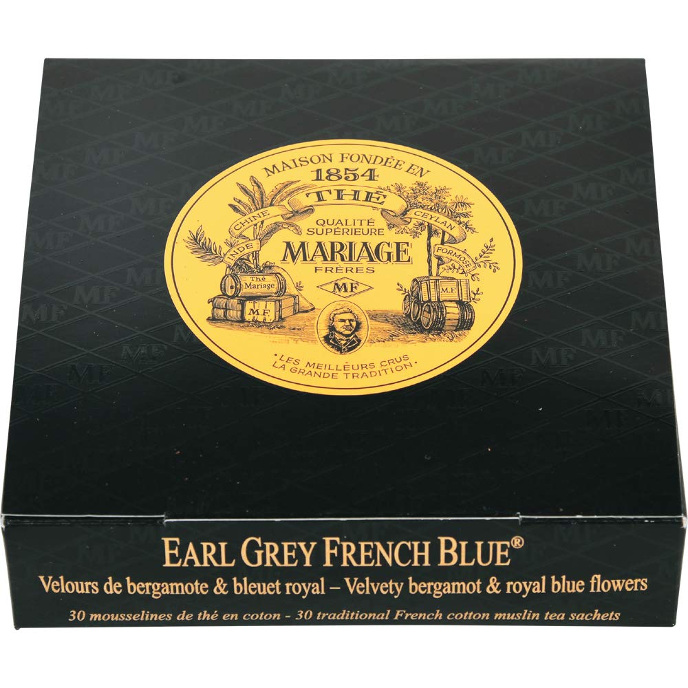 

Чай Mariage Earl Grey French Blue в пакетиках Frères 2,5 г×30 шт.