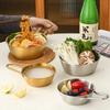 Outdoor Xuela Bowl 304 Stainless Steel Korean Rice Wine Bowl Restaurant Pickle Bowl with Handle Rice Washing Bowl