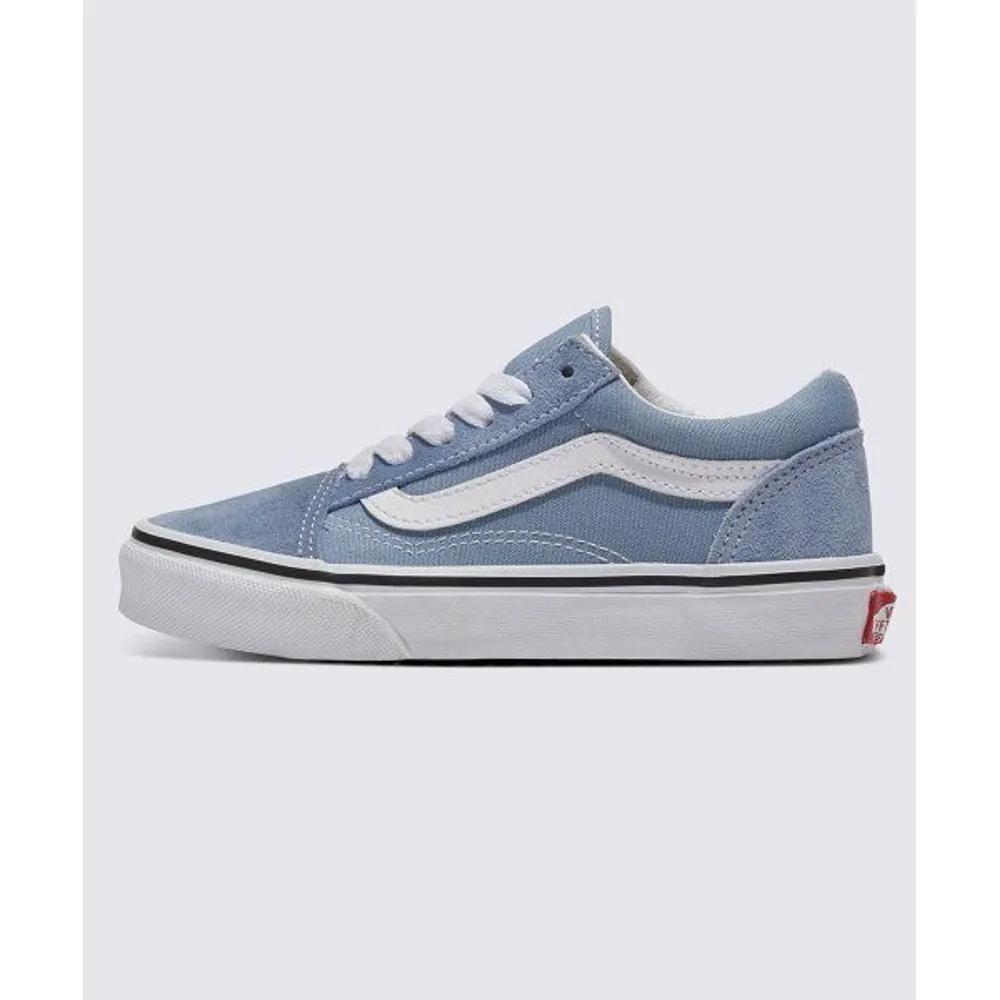 Vans KIDS Old Skool - (Color Theory) Dusty Blue VN0005WVDSB1 05 210
