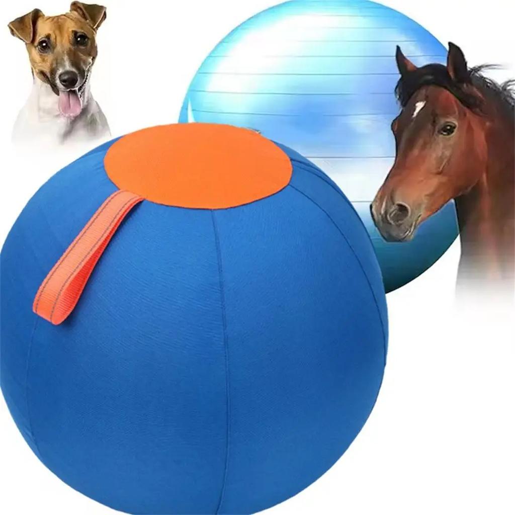 1Pc Dog Toys Inflatable Big Ball Self Hi Pet Training Ball Horse Pony Donkey Goat Dog Outdoor Training and Interactive Game Toys