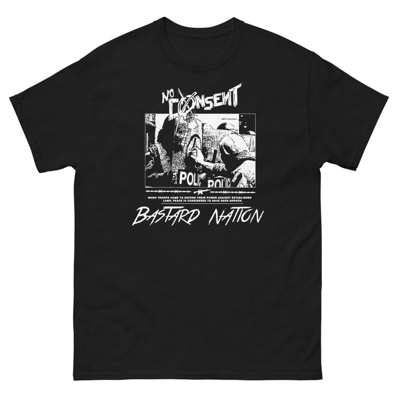 

230 Gsm 100% Cotton Hardcore Band Men S Classic Tee 3XL чорний