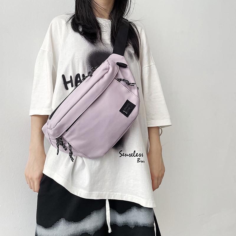 Korean Street Style Men Messenger Bag With Nylon Material For Daily Use