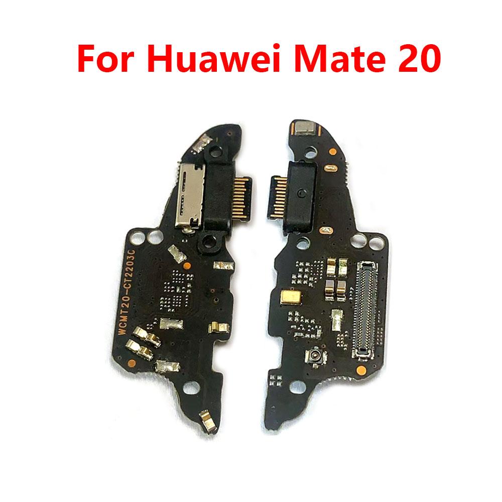 For Huawei Mate 20 USB Charging Board Dock Port Microphone Module Flex Cable For Mate 20