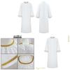 Good Omens Aziraphale Costume With Clergy Robe For Halloween Cosplay And Stage Performance