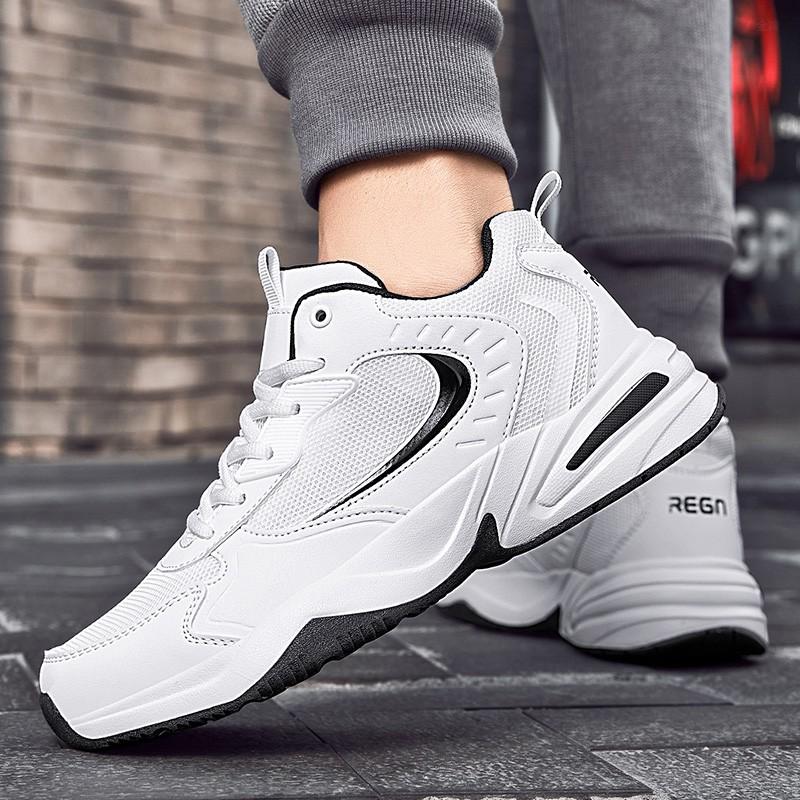 Increase height in autumn Casual running sneakers Breathable invisible increase shoe tide