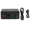 Microphone Preamp High Gain 48V Phantom Power XLR Output Mic Preamplifier for Dynamic and Condenser Microphones Booster