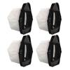 4pcs Handheld Vacuum Cleaner Filter High Strength Efficient Dust Cup Filter for XSB726N SV75 SV70
