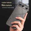 Luxury Leather Texture Full-Coverage Phone Case for Vivo